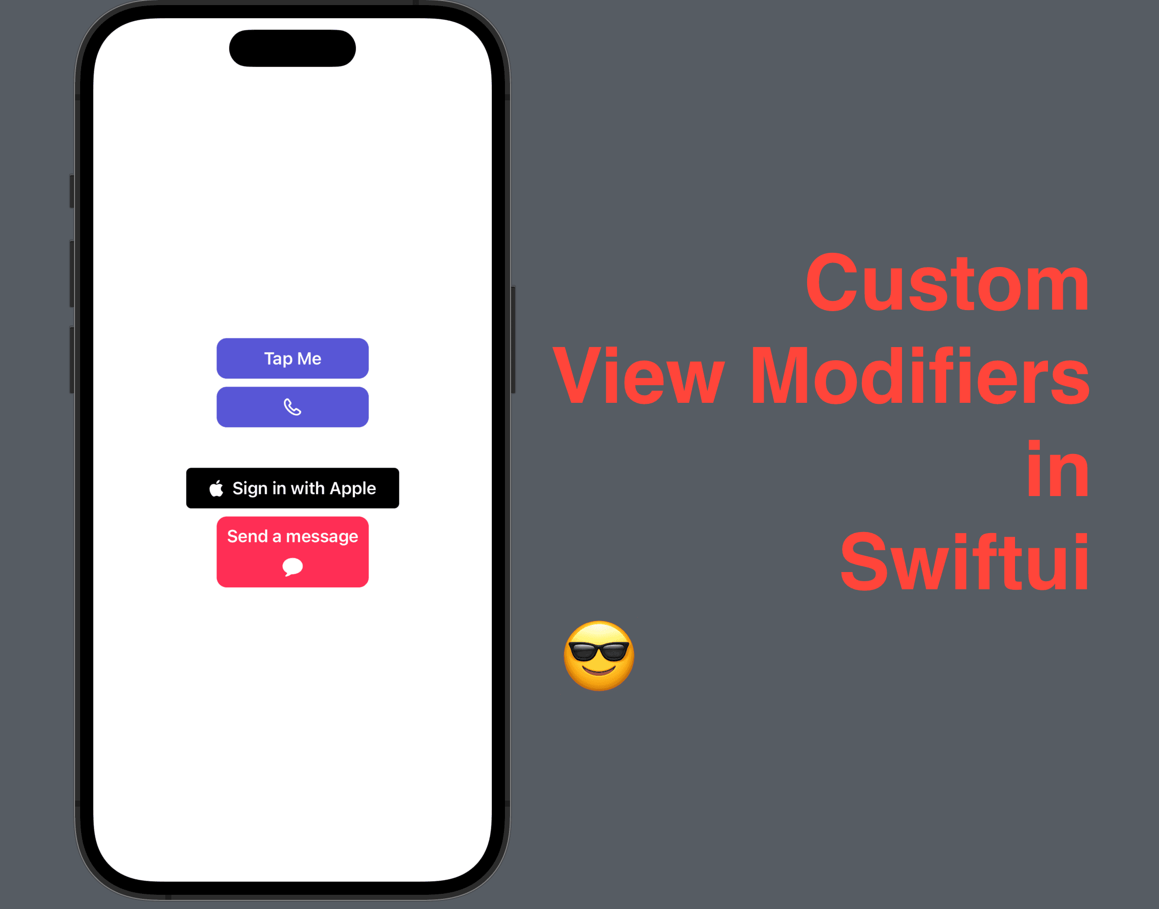 Custom View Modifiers in SwiftUI