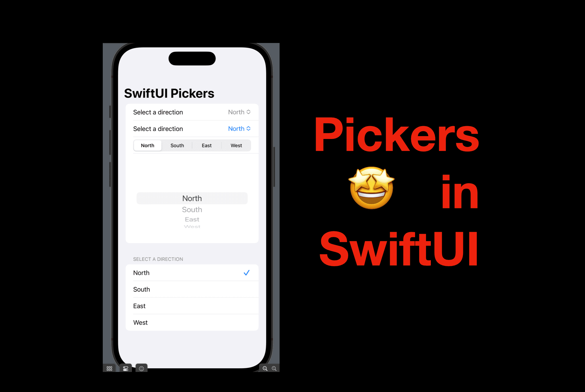 Pickers in SwiftUI